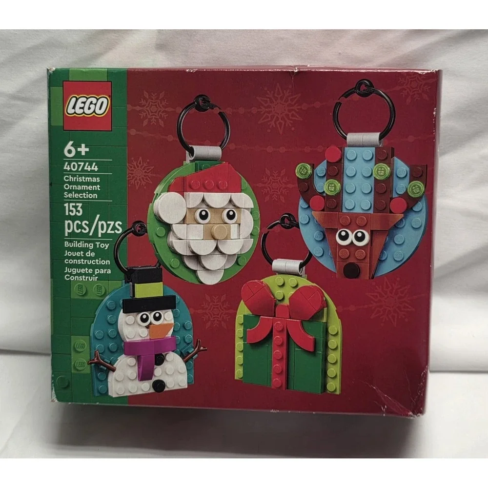 LEGO Authentic Christmas Ornament Selection Building Set New In Box 40744